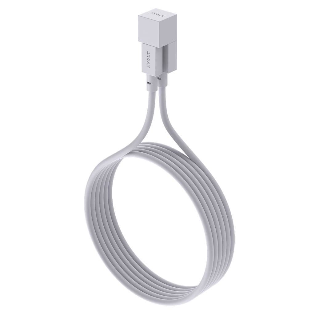 Câble 1 USB A vers Lightning 1.8 m Gris