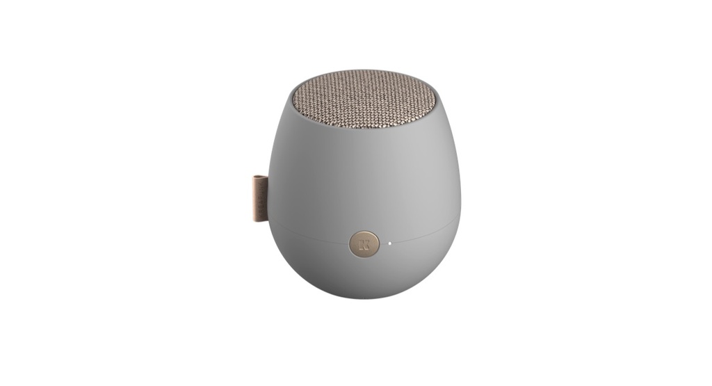 Kreafunk - Enceintes Bluetooth - aJAZZ Qi - Cool Grey - 6W