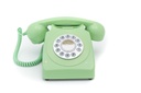 GPO  746 Push - Téléphone à Bouton Poussoir -  Green