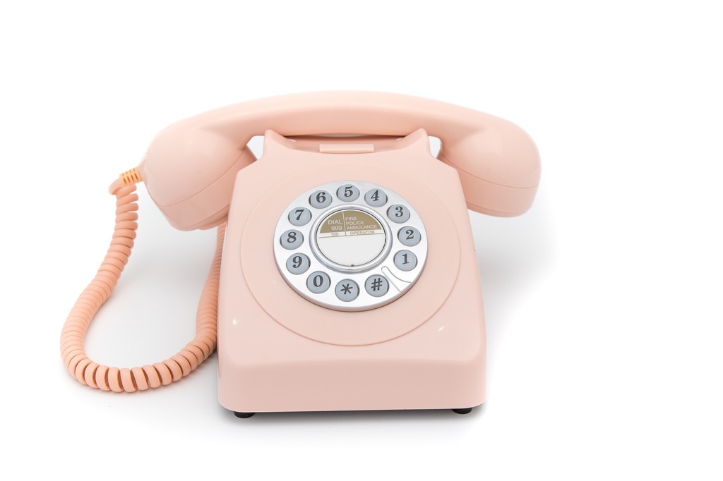 GPO  746 Push - Téléphone à Bouton Poussoir -  Pink