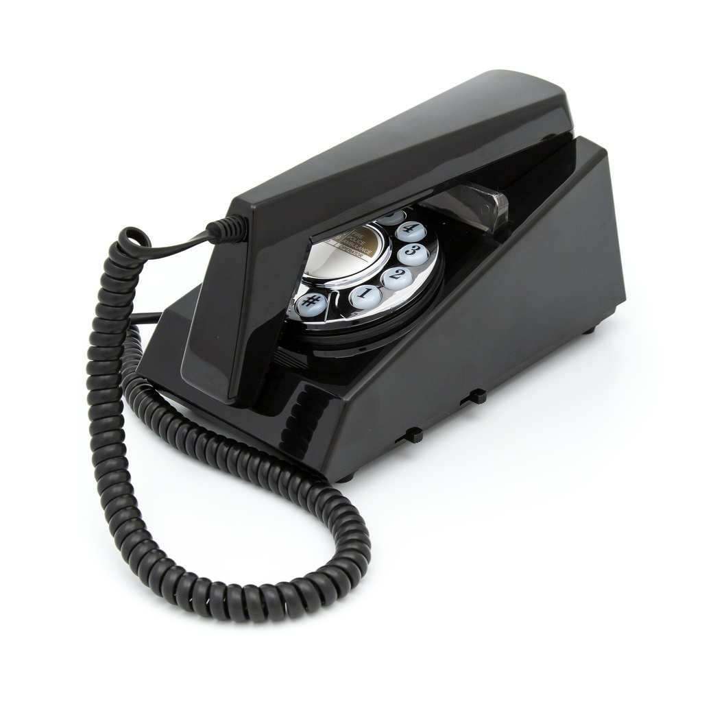 GPO  Trim  - Téléphone à Bouton Poussoir - Black 