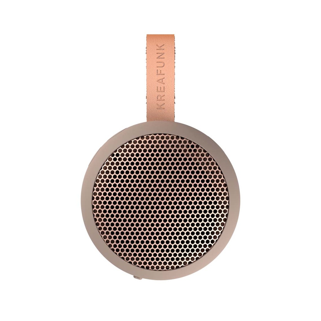 Kreafunk - Enceintes Bluetooth - aGO 2 - Ivory Sand - 6W