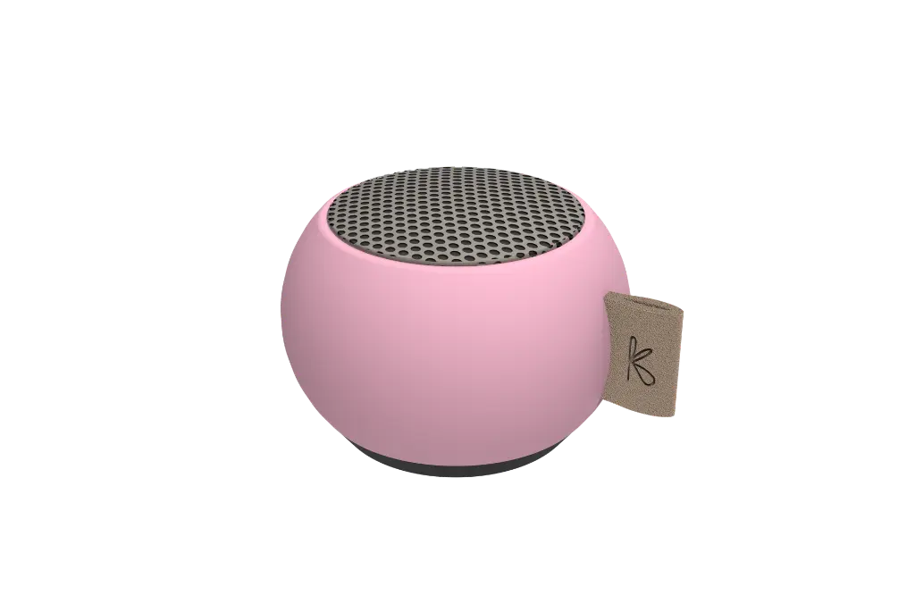 Kreafunk - Enceintes Bluetooth - aGO mini - Fresh Pink - 3W