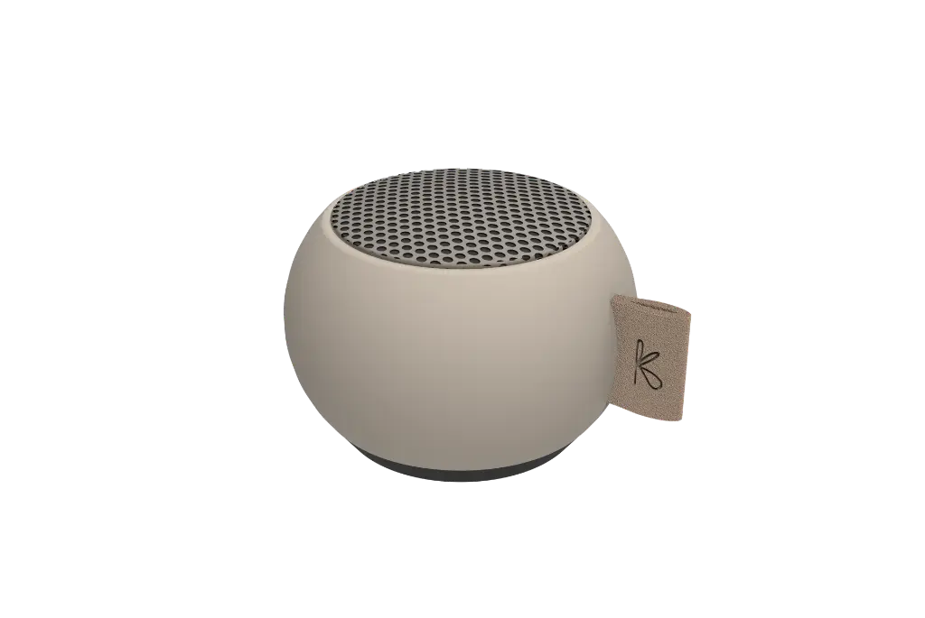 Kreafunk - Enceintes Bluetooth - aGO mini - Ivory Sand - 3W