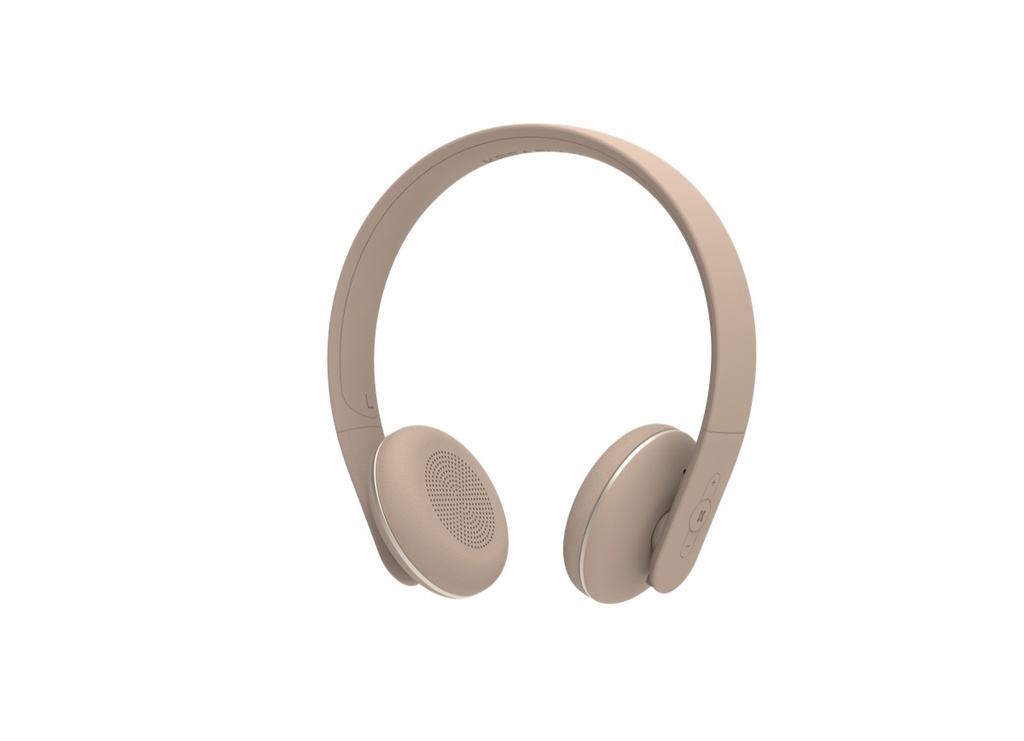  Kreafunk - Casques Audio - Bluetooth Sans Fil - ANC & IPX4 - aHEAD 2 - Ivory Sand