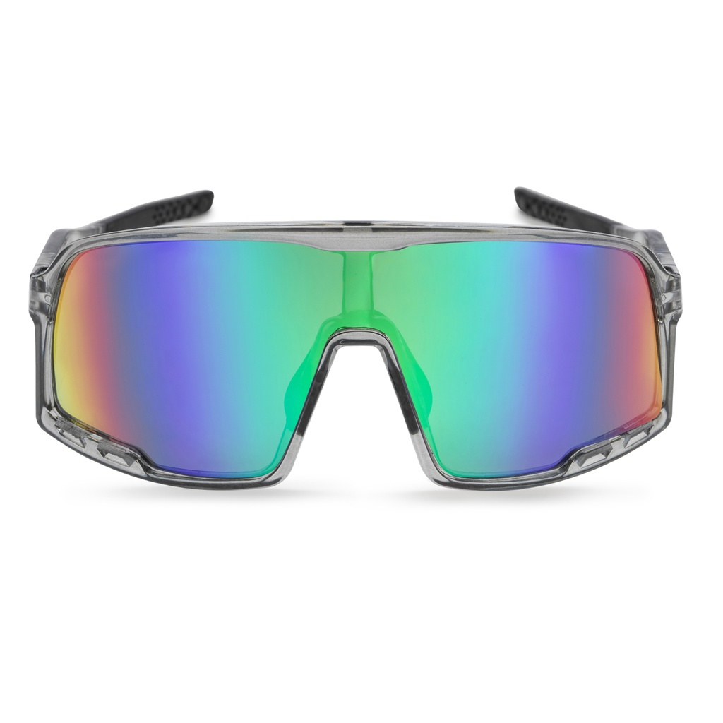 Henrik Transparent Grey / Rainbow Mirror