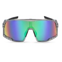 Henrik Transparent Grey / Rainbow Mirror
