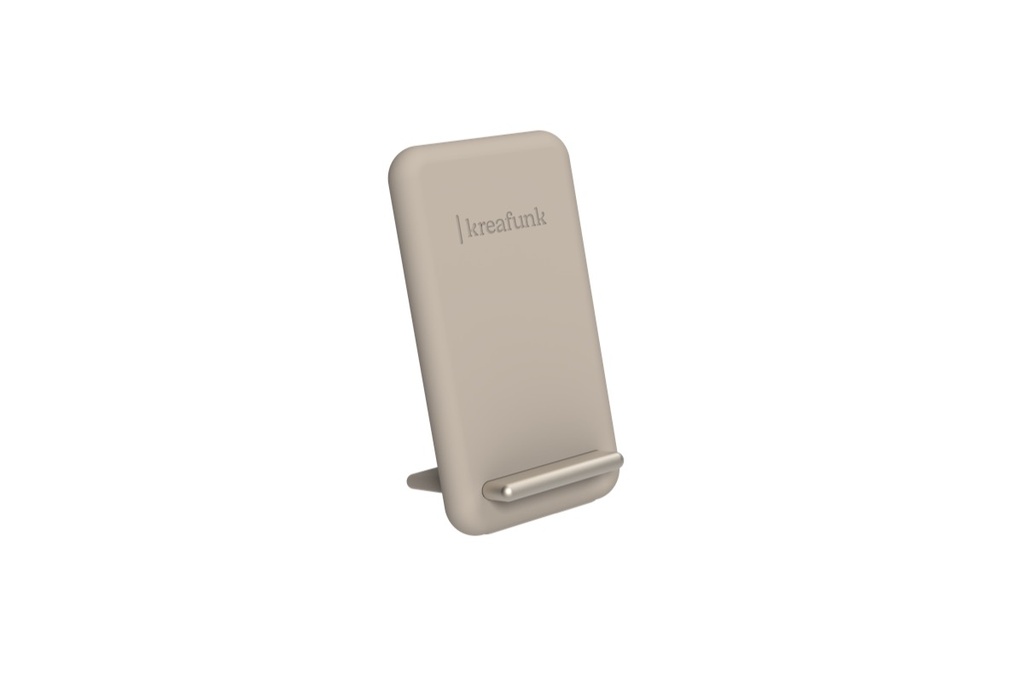 Kreafunk - Chargeurs Sans Fil - reCHARGE - Ivory Sand - 15 W