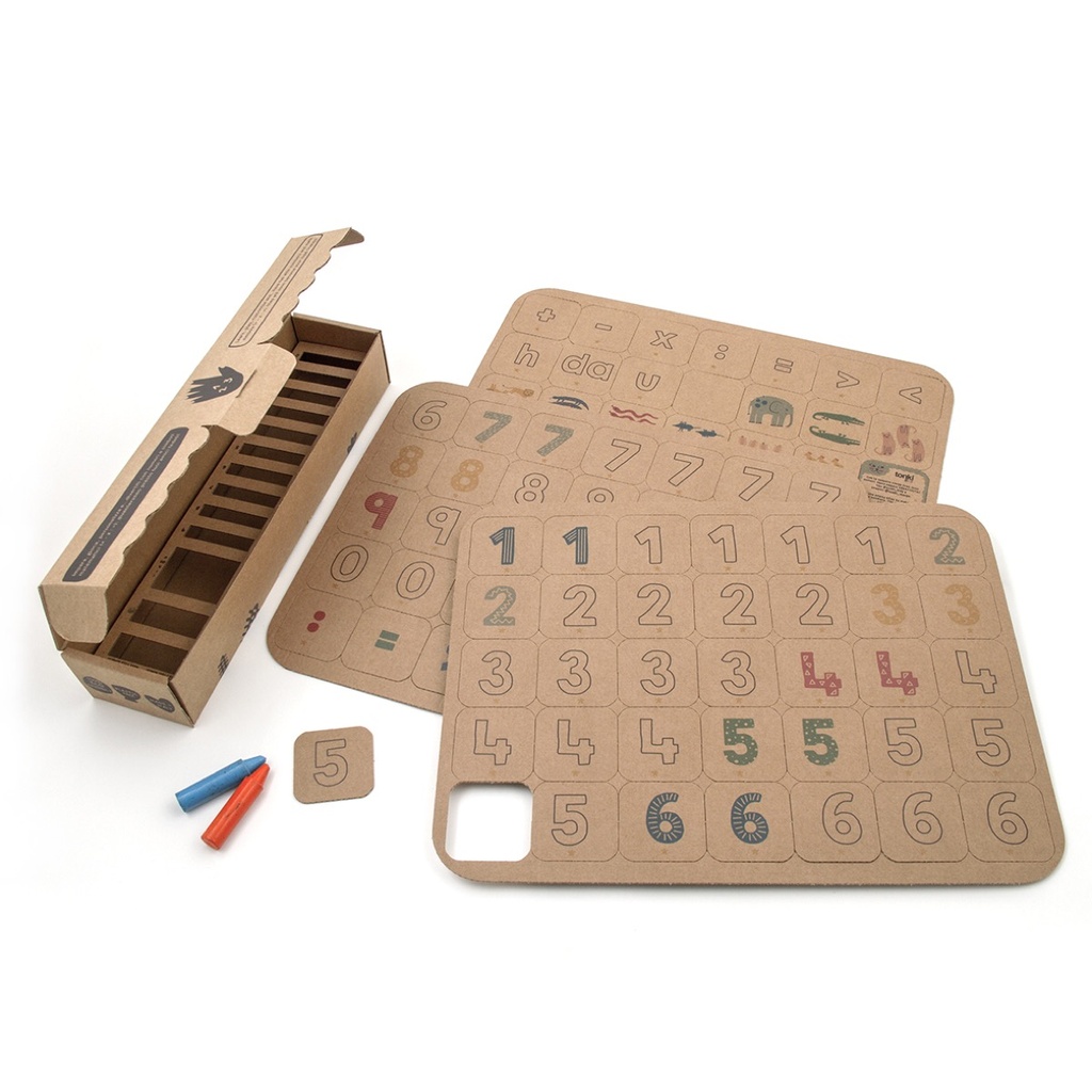 [TK-0005] Cartes Numéro En Carton