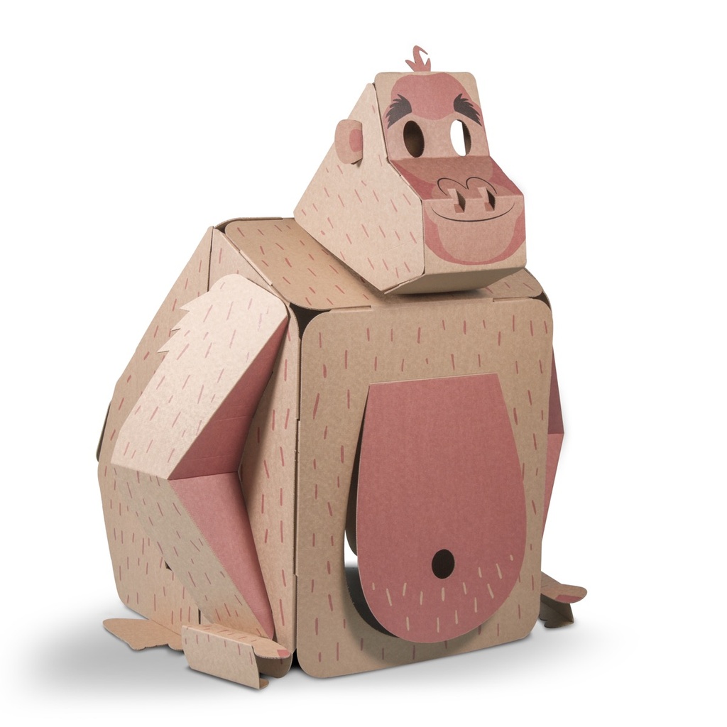 [TK-0009] La Cabane Gorille En Carton