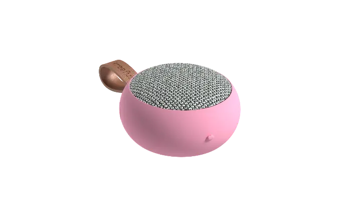Kreafunk - Enceintes Bluetooth - aGO 2 fabric - Fresh Pink - 6W