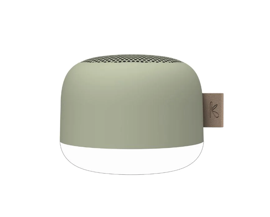 Kreafunk - Enceintes Bluetooth - aLIGHT - Dusty Olive - 5W