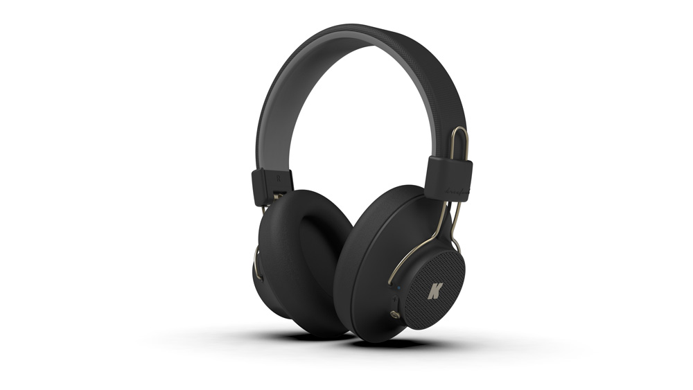 Kreafunk - Casques Audio - Bluetooth Sans Fil - ANC & IPX4 - aBEAT Qi - Black