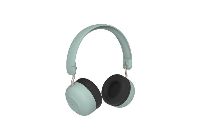 [KFKLK18] Kreafunk Kids - Casque Audio Enfant - Safe Audio - ANC - IPX4 -  Safe Audio - Buzz - Cloudy Blue