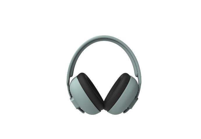 Kreafunk Kids - Casque Antibruit Enfant -  SNR 23 dB -  Hush - Dusty Green