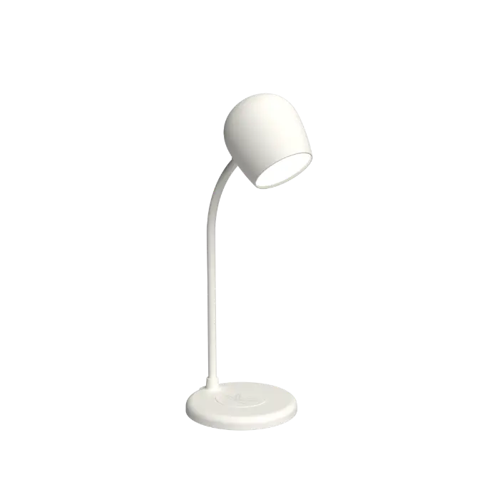 Kreafunk – Lampes -  Enceintes Bluetooth - Chargeurs Sans Fil - Ellie - White - 150 Lumen