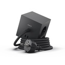 Square 1 avec USB-C (30W) - câble de 1.8 m Noir