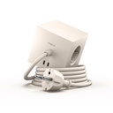 Square 1 avec USB-C (30W) - câble de 1.8 m Beige