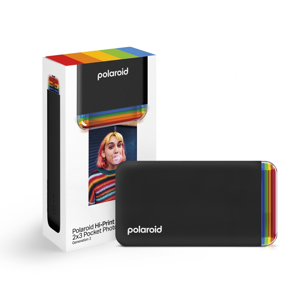 Imprimante photo de poche Polaroid Hi Print 2x3 – Gen 2 – Noir