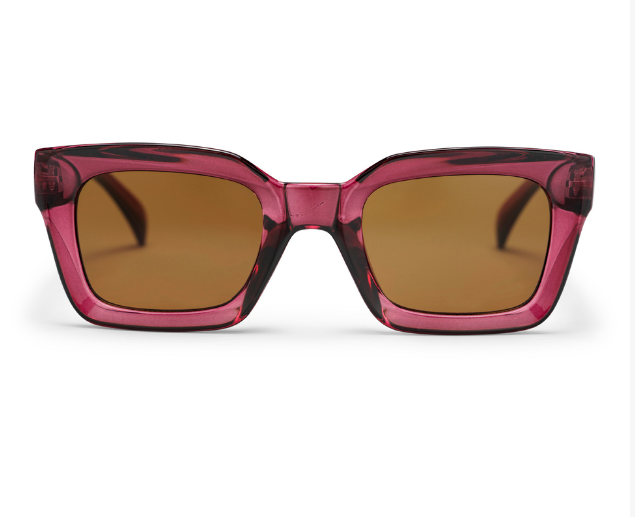 [16132RK] Anna Burgundy / Brown