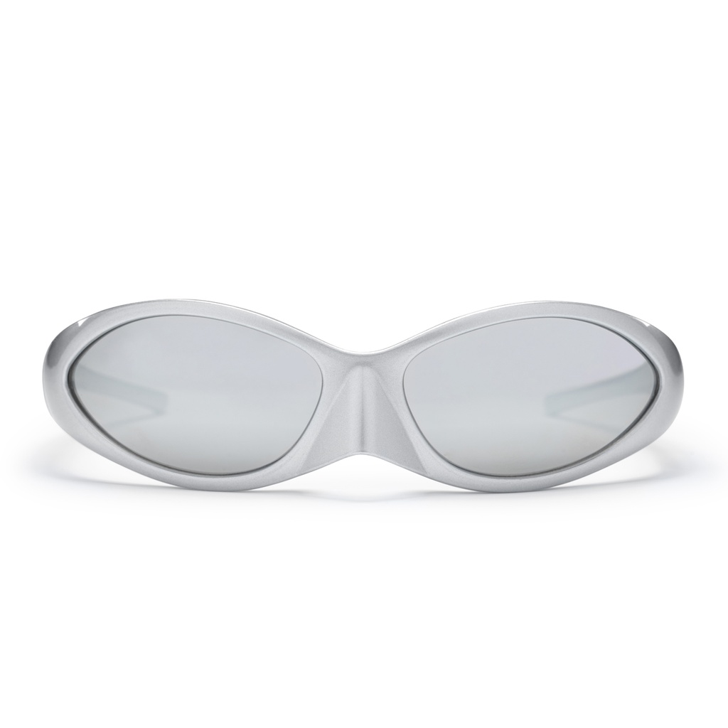 [16133ZA] Lacy Silver / Silver Mirror