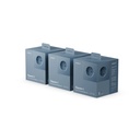 Square 1 | Pack de 3 USB-C Shark Blue
