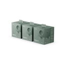 Square 2 | Paquet de 3 USB-C Oak Green