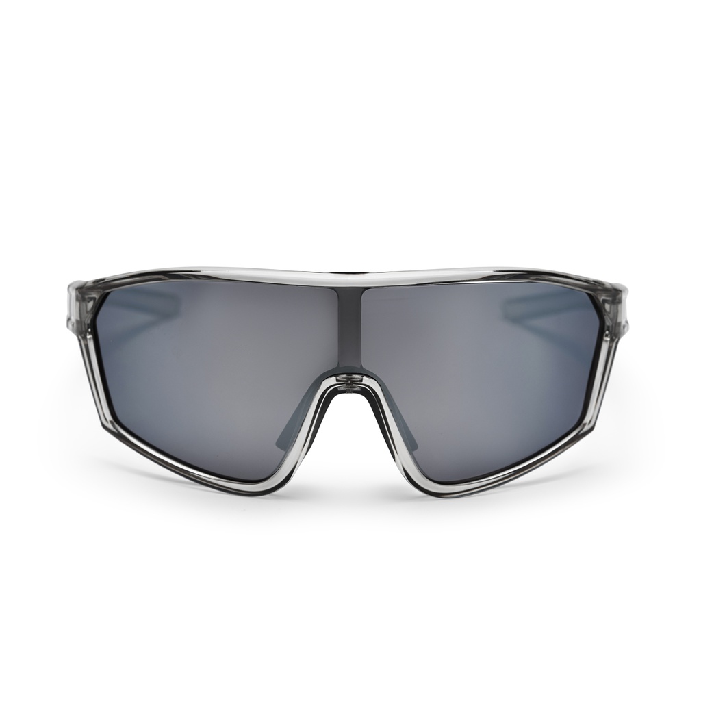 Vinfred Transparent Grey / Silver Mirror