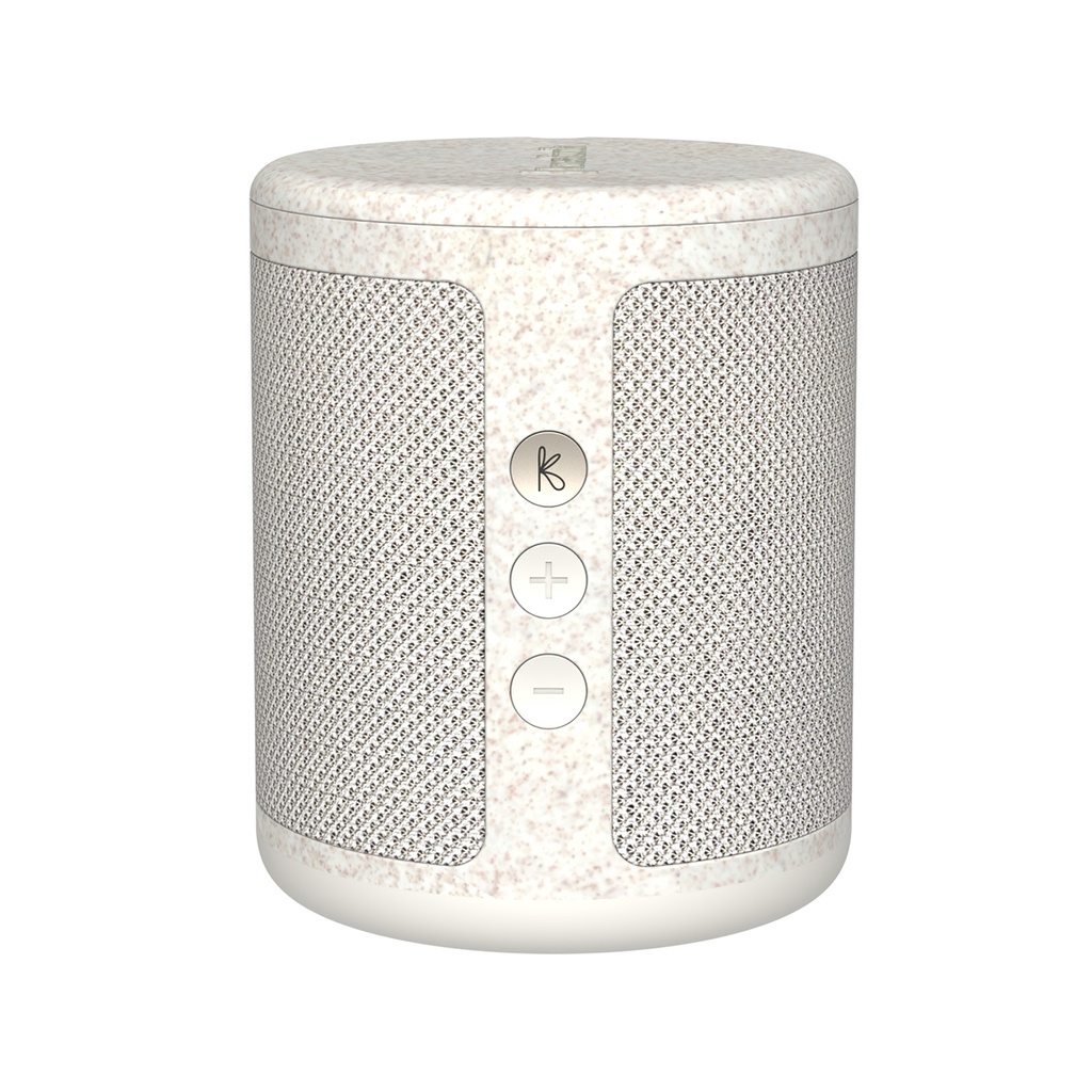Kreafunk - Enceintes Bluetooth - Radio - Dabbie - Wheat - 6W
