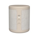 Kreafunk - Enceintes Bluetooth - Radio - Dabbie - Ivory Sand - 6W