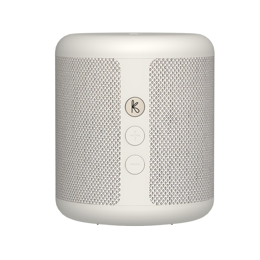Kreafunk - Enceintes Bluetooth - Karl - Soft White - 15W