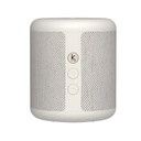 Kreafunk - Enceintes Bluetooth - Karl - Soft White - 15W