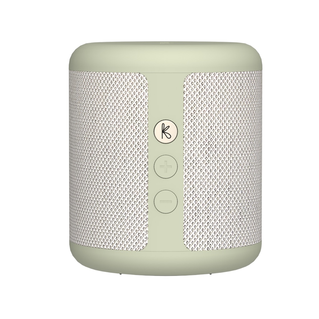 Kreafunk - Enceintes Bluetooth - Karl - Dusty Olive - 15W