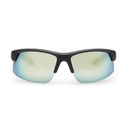 LEN Matte Grey / Turquoise Mirror