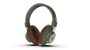 Kreafunk - Casques Audio - Bluetooth Sans Fil - ANC & IPX4 - aBEAT QI - Green