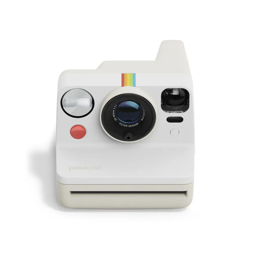 Appareil photo instantané Polaroid Now Gen 3 - Pebble White