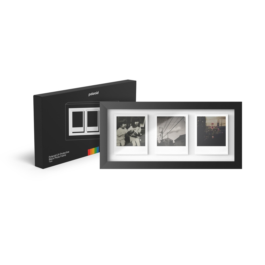 Studio Photo Frame Triptych - Black