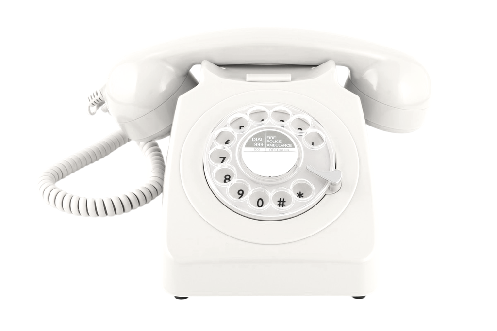 GPO   746 Rotary - Téléphone à Cadran Rotatif -  White