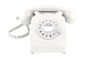 GPO   746 Rotary - Téléphone à Cadran Rotatif -  White
