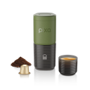 Wacaco Pixapresso -  Machine à café portable éléctrique - Café Capsule & Café Moulu - Olive Green
