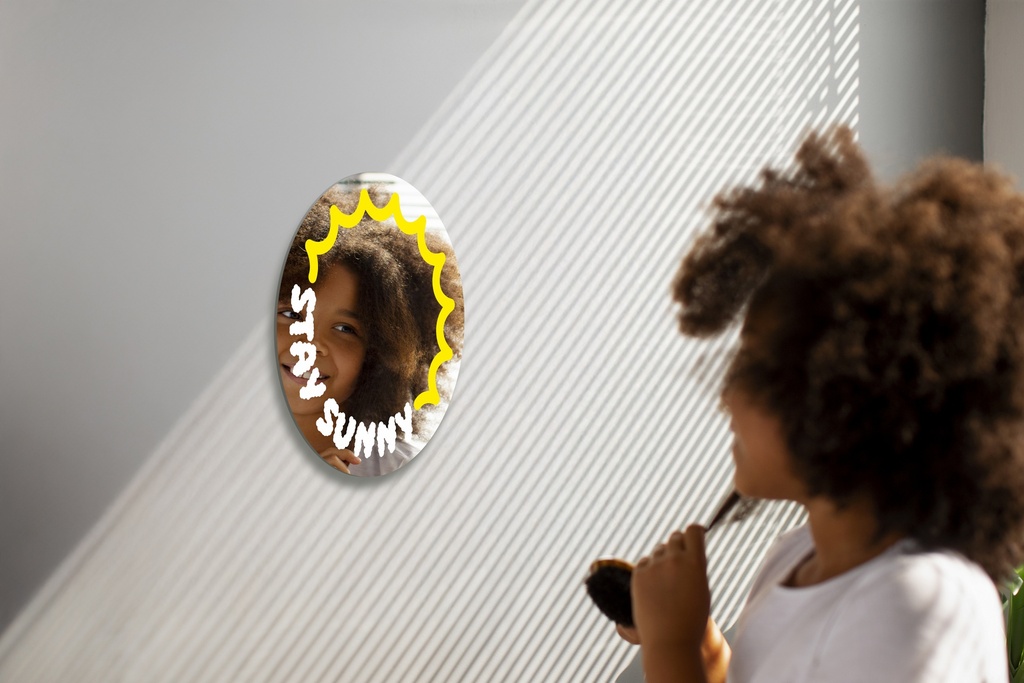 CANDYSHOCK PRINTED MIRROR STAY SUNNY