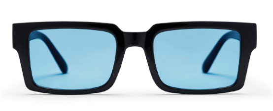 [16133WE] STELLAR BLACK / LIGHT BLUE