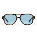 Cocas TURTLE BROWN / LIGHT BLUE