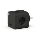 Kreafunk - Multiprises Murales - 2 USB-A & 2 USB-C  - Ampie - Black - 25W