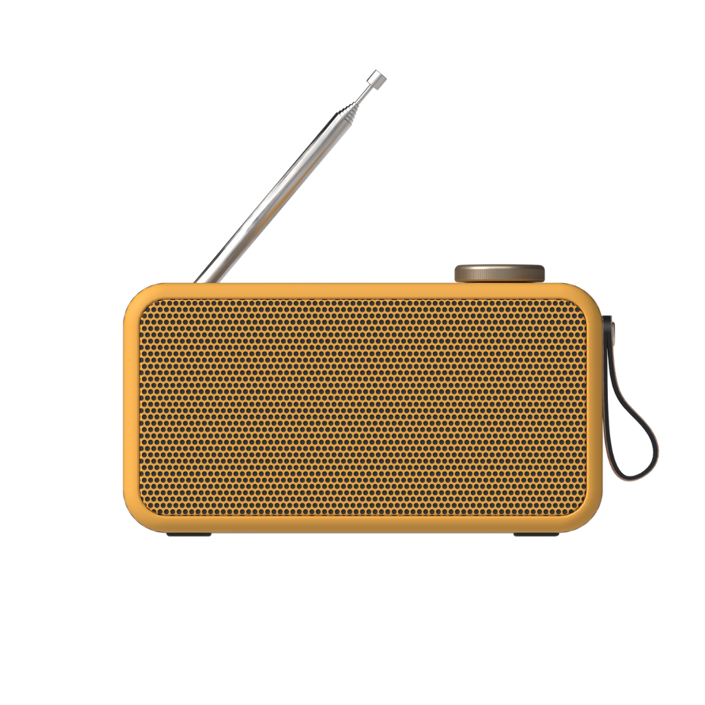 Kreafunk - Enceintes Bluetooth - Radio - Réveil - aTUNE 2 - Mango Burst - 15W