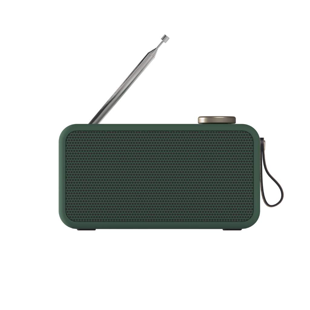 Kreafunk - Enceintes Bluetooth - Radio - Réveil - aTUNE 2 - Nordic Green - 15W