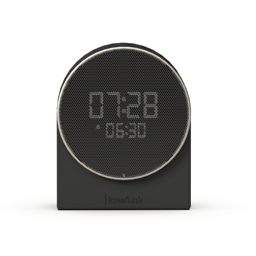 Kreafunk - Réveils lumineux - Ivy - Black