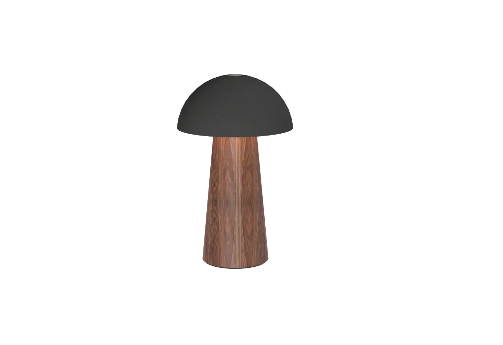 Kreafunk - Lampes Portable - Bello - Black Wood - 150 Lumen