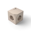 KOMULT Ohmie Wall – Multiprise murale Beige Sable