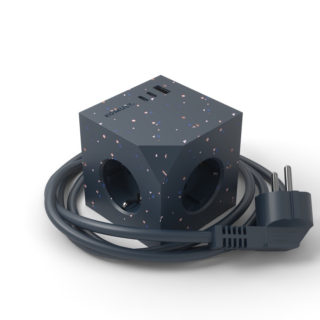 [KOM-OHMF-BLC] KOMULT Ohmie Floor – Multiprise design Bleu Constellation